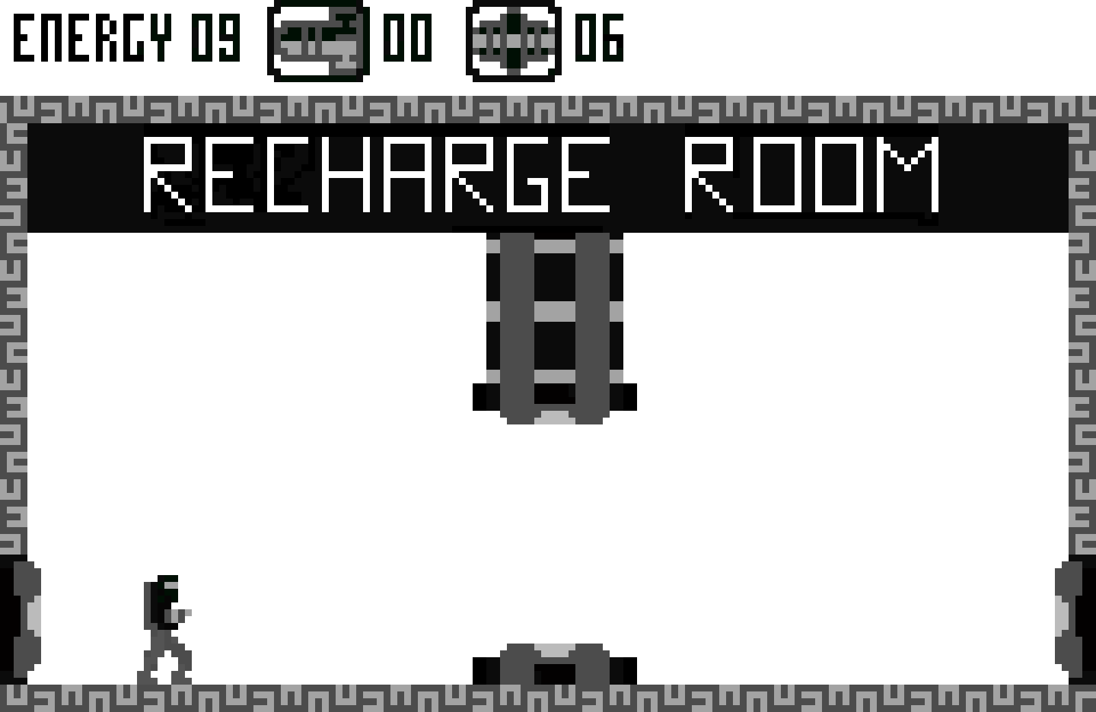 Rest in the Recharge Room.